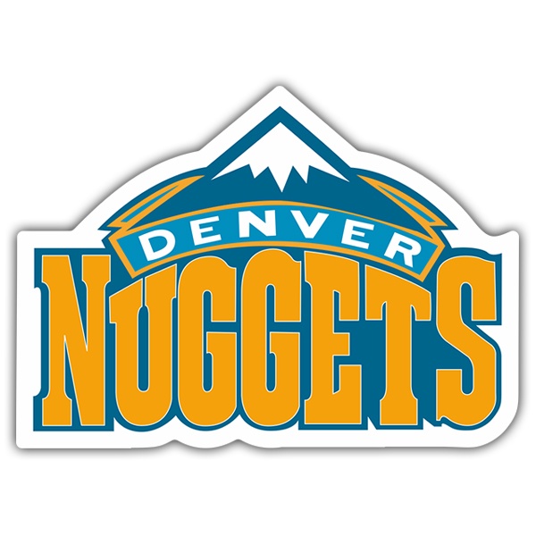 Autocollants: NBA - Denver Nuggets bouclier