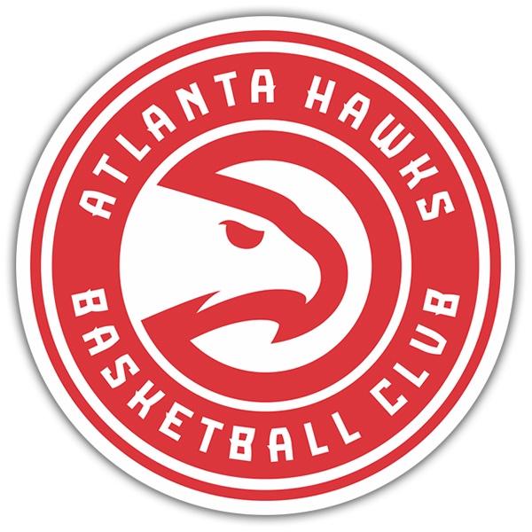 Autocollants: NBA - Atlanta Hawks bouclier