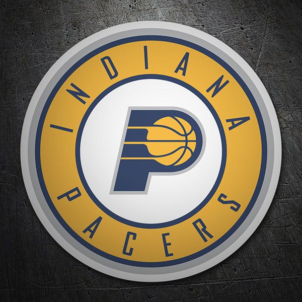 Autocollants: NBA - Indiana Pacers bouclier 1