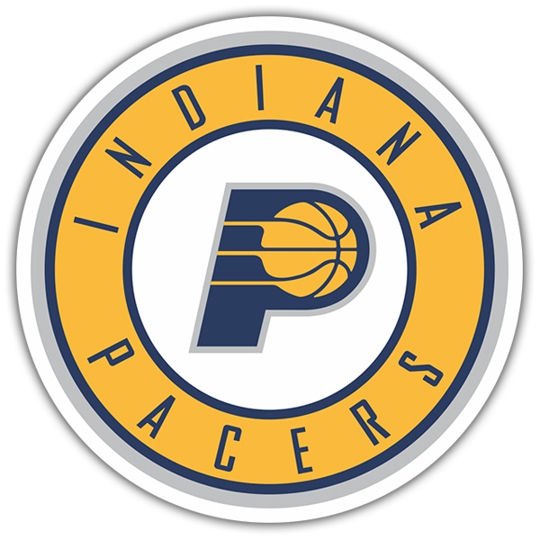 Autocollants: NBA - Indiana Pacers bouclier