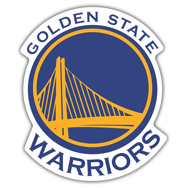 Autocollants: NBA - Golden State Warriors bouclier