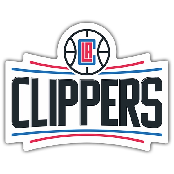 Autocollants: NBA - Los Angeles Clippers bouclier