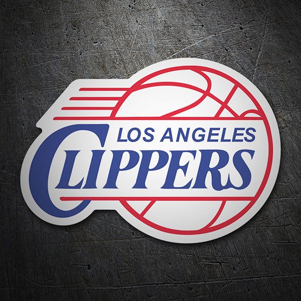 Autocollants: NBA - Los Angeles Clippers vieux bouclier