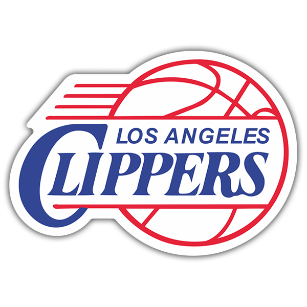Autocollants: NBA - Ancien &eacute;cusson Los Angeles Clippers