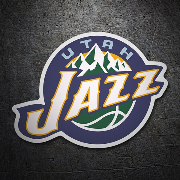 Autocollants: NBA - Utah Jazz vieux bouclier 1