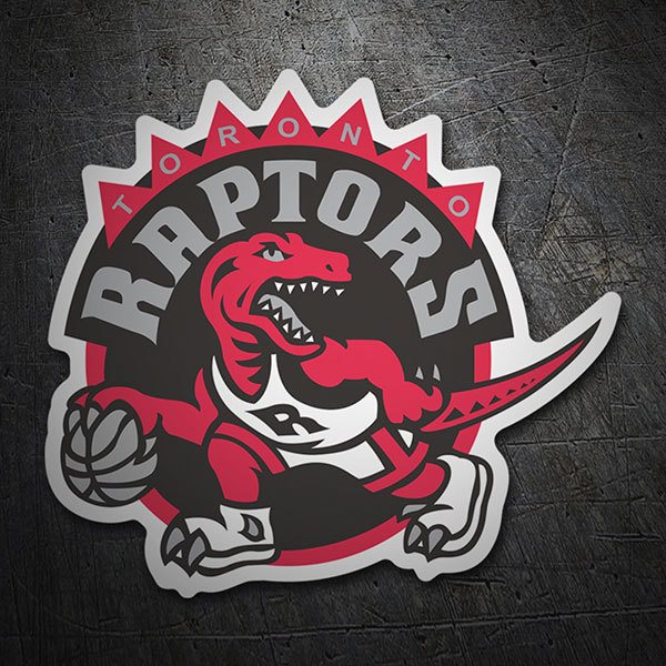 Autocollants: NBA - Toronto Raptors vieux bouclier