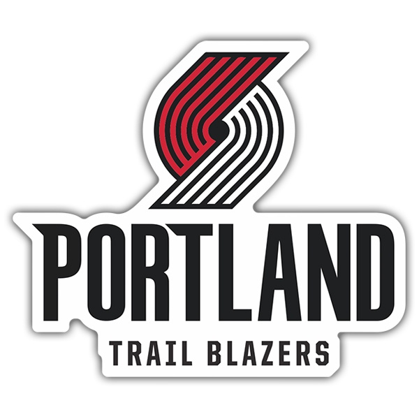 Autocollants: NBA - Portland Trail Blazers bouclier