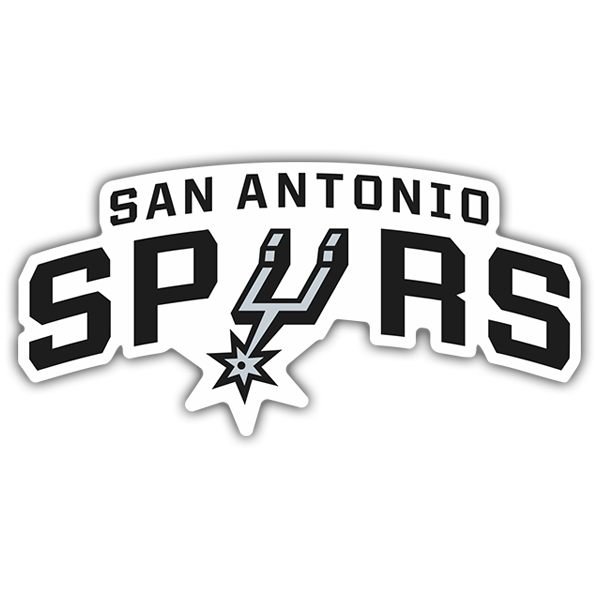 Autocollants: NBA - San Antonio Spurs bouclier 0