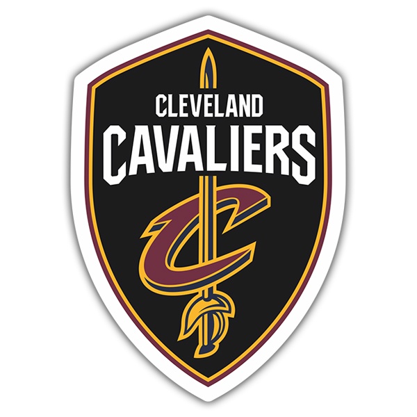 Autocollants: NBA - Cleveland Cavaliers bouclier
