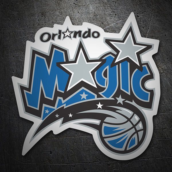 Autocollants: NBA - Orlando Magic vieux bouclier 1