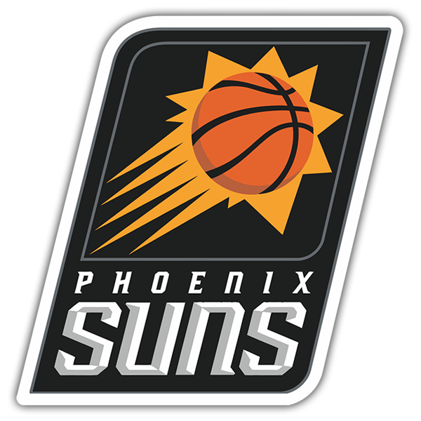 Autocollants: NBA - Phoenix Suns bouclier 0