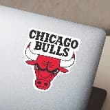 Autocollants: NBA - Chicago Bulls bouclier 3