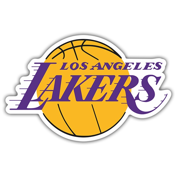 Autocollants: NBA - Los Angeles Lakers bouclier