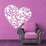 Stickers muraux: Coeur de coeur 3