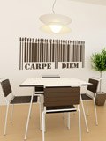 Stickers muraux: Carpe Diem - Code barre 7