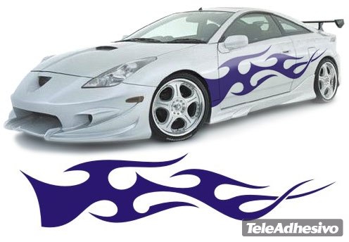 Autocollants: New Flaming 2