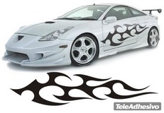 Autocollants: New Flaming 5 2