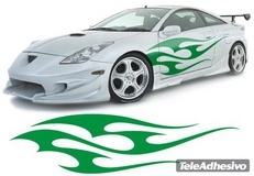 Autocollants: New Flaming 7 2