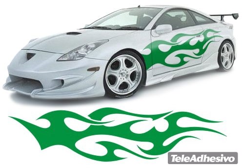 Autocollants: New Flaming 13