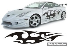 Autocollants: New Flaming 15 2