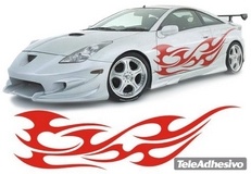 Autocollants: New Flaming 17 2