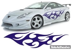 Autocollants: New Flaming 22 2