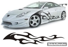 Autocollants: New Flaming 28 2