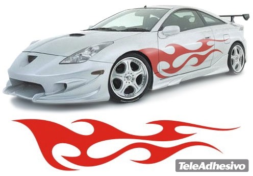 Autocollants: New Flaming 30