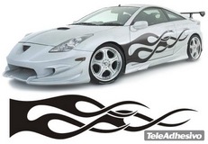 Autocollants: New Flaming 37 2