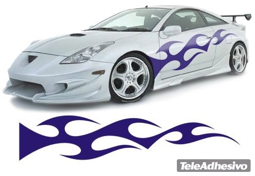 Autocollants: New Flaming 39