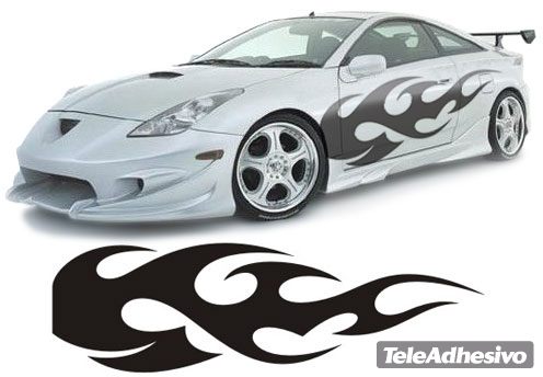 Autocollants: New Flaming 41