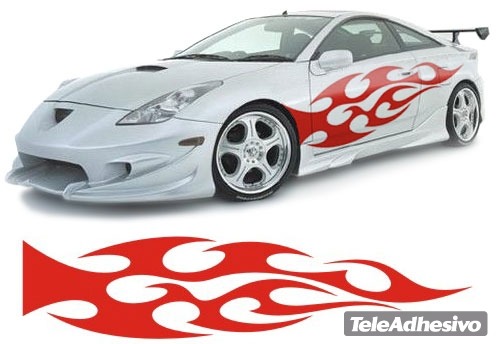 Autocollants: New Flaming 42