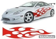 Autocollants: New Flaming 42 2