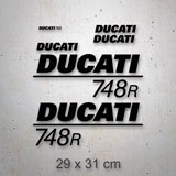 Autocollants: Kit 6X Ducati 748 R 2