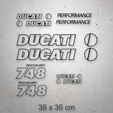 Autocollants: Kit 9X Ducati performance 2