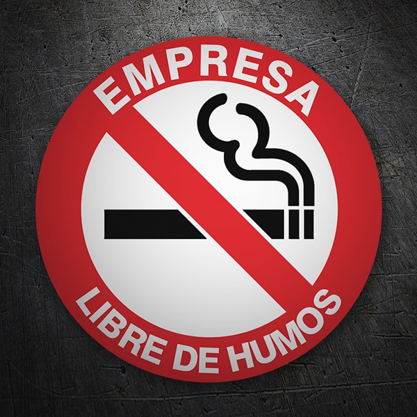 Autocollants: Interdiction de fumer dans l'entreprise