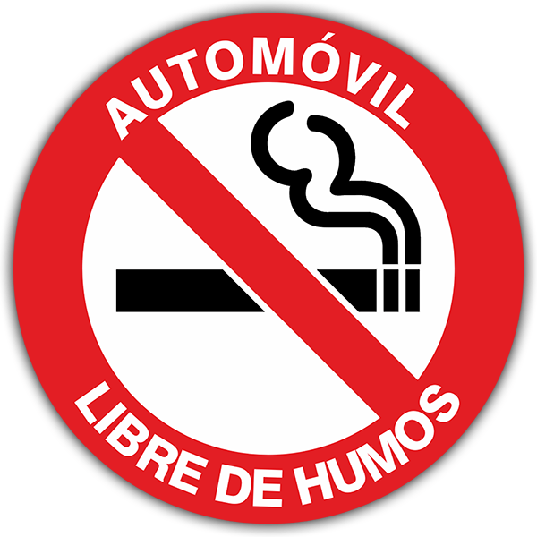 Autocollants: Non Fumeur dans la voiture