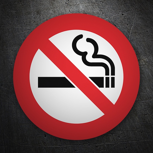 Autocollants: Sticker Non fumeur