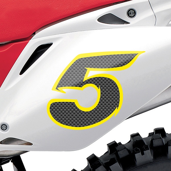 NUMERO AUTOCOLLANT - WebStickersMuraux