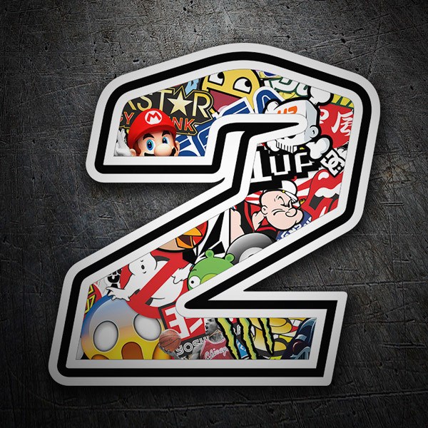Stickers Numero De Course Autocollant Numero Voiture De Course ~ See More On Camijou