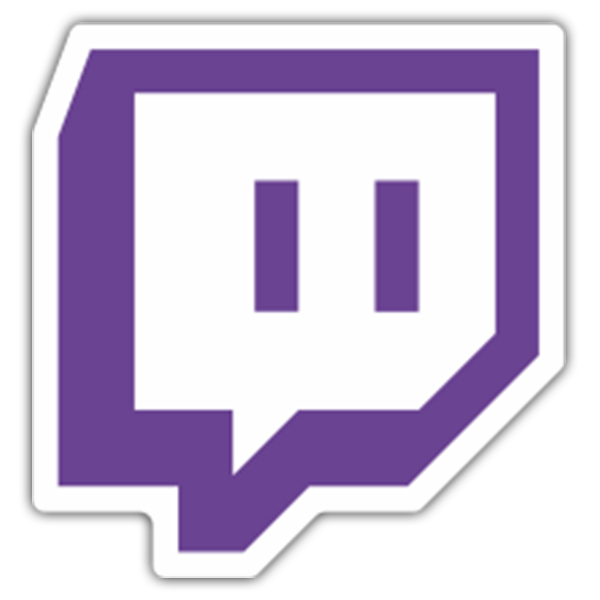 Autocollants: Twitch Icône