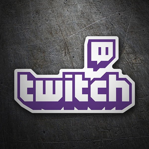 Autocollants: Twitch Logo 1
