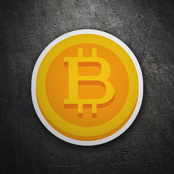 Autocollants: Bitcoin Symbol