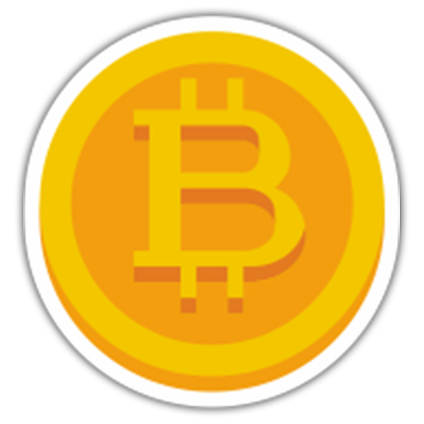 Autocollants: Bitcoin Symbol