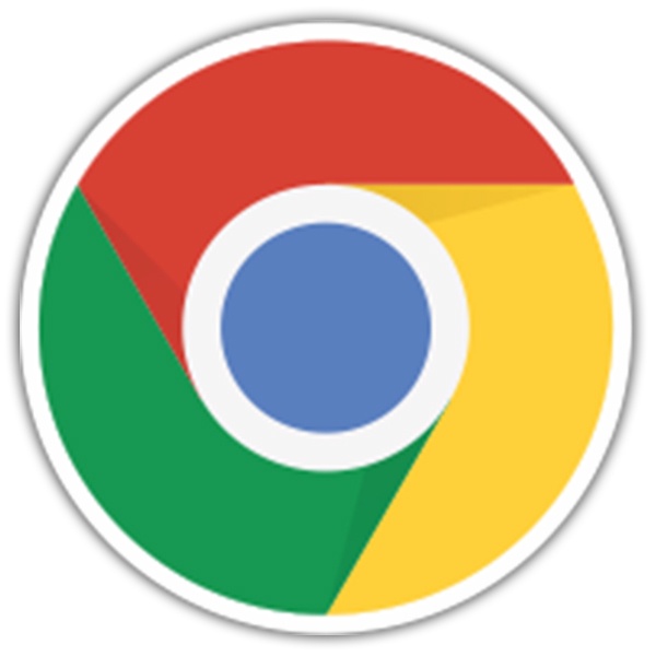 Autocollants: Google Chrome