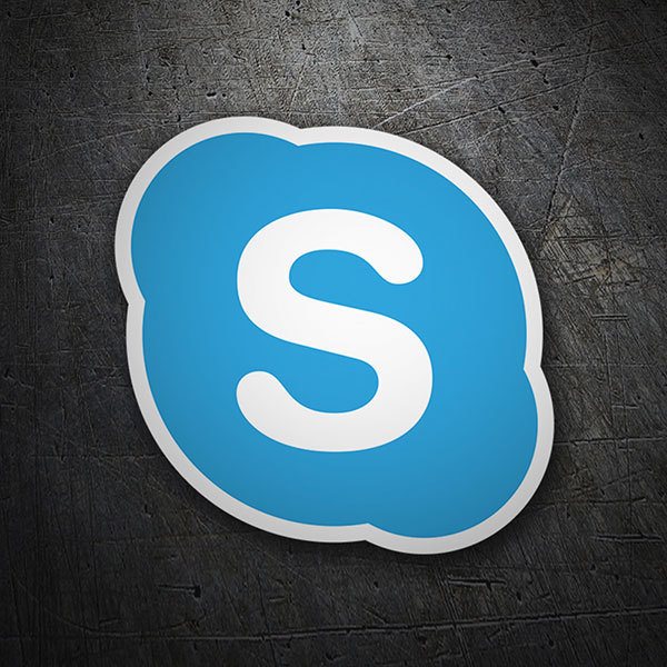 Autocollants: Skype Icône 1