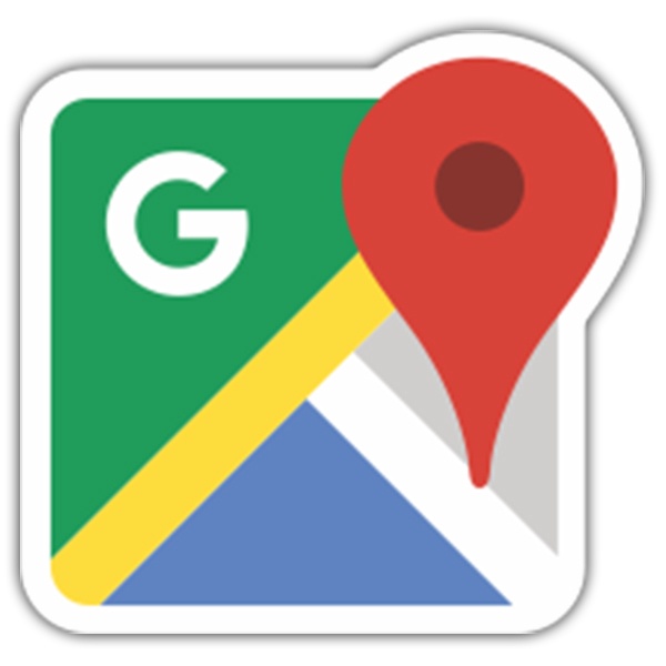 Autocollants: Google Maps