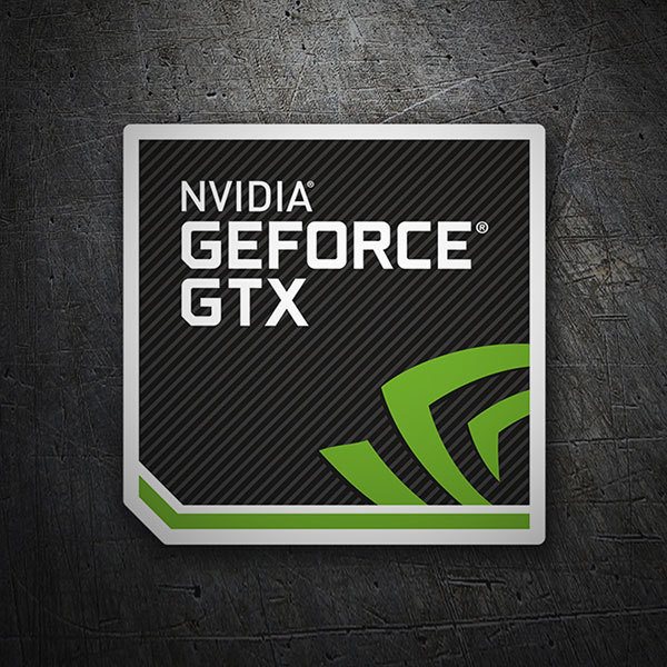 Autocollants: NVIDIA GeForce GTX