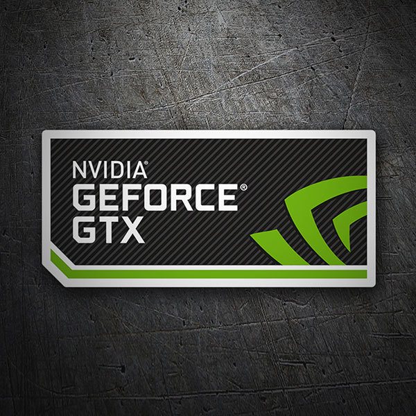Autocollants: NVIDIA GeForce GTX 2.0