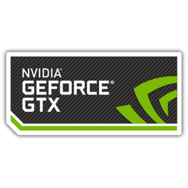 Autocollants: NVIDIA GeForce GTX 2.0